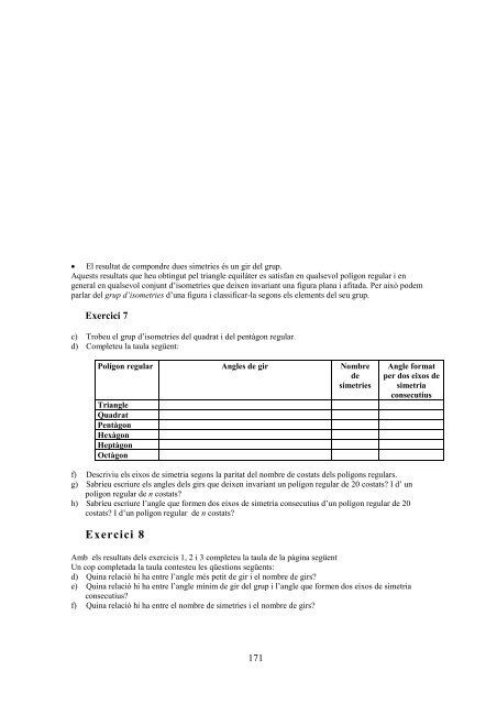 Passeig matemàtic per Catalunya Teresa Ticó Angerri Curs 1999-2000