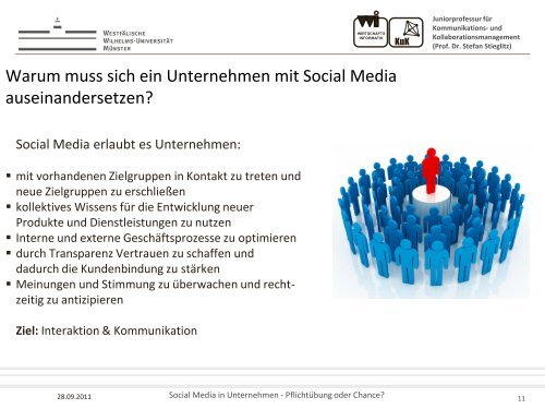 Einsatz von Social Media in Unternehmen - gelsen-net