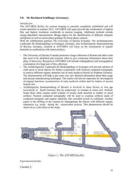 Meeting report (pdf) - Nuclear Sciences and Applications - IAEA