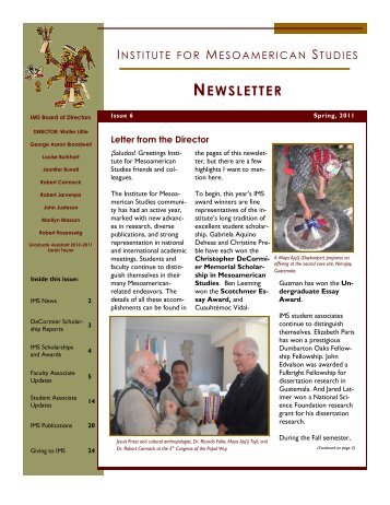 NEWSLETTER - University at Albany