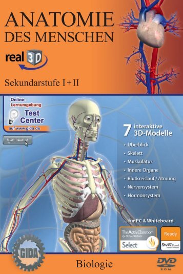 Anatomie des Menschen - real3D - GIDA