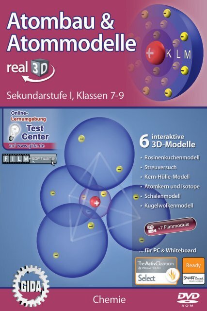 Atombau & Atommodelle - real3D - GIDA