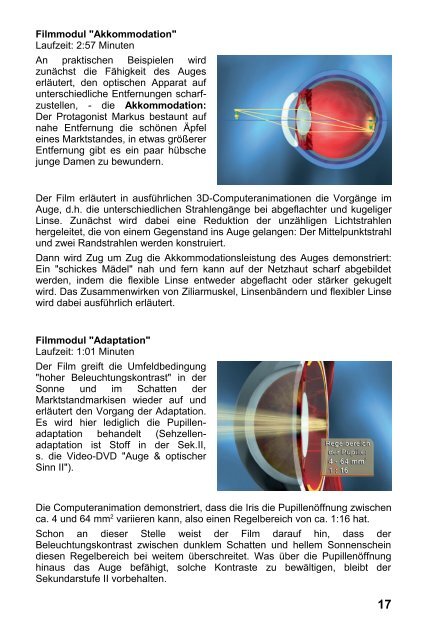 Auge & optischer Sinn I - real3D - GIDA