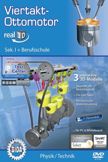 Viertakt-Ottomotor â real3D - GIDA