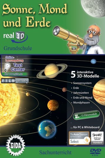 Sonne, Mond und Erde - real3D - GIDA