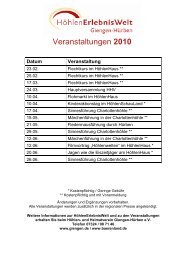 Veranstaltungen 2010