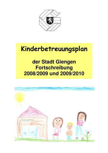 Kinderbetreuungsplan - Stadt Giengen