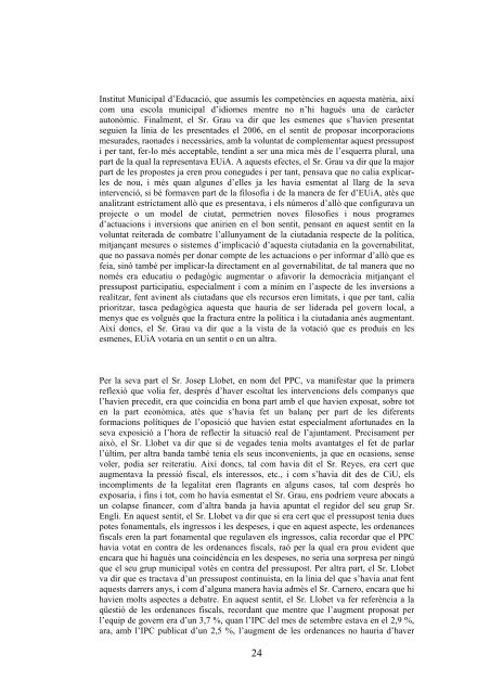 1 – ACTA SESSIÓ ANTERIOR - Ajuntament de Gavà