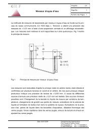 Niveaux à tuyau d'eau - Geotechnisches Ingenieurbüro Prof. Fecker ...