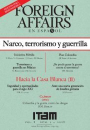 Terrorismo, guerrilla y narcoterrorismo: ¿Amenazas para México?