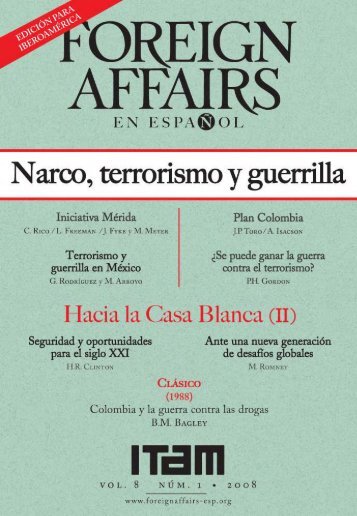 Terrorismo, guerrilla y narcoterrorismo: ¿Amenazas para México?