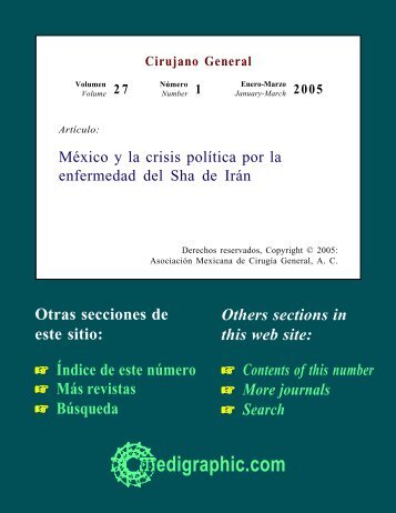 México y la crisis política por la enfermedad del ... - edigraphic.com