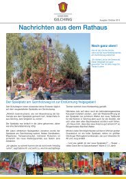 Ausgabe Oktober 2012 - Gemeinde Gilching