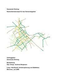 Gemeinde Gilching Radverkehrskonzept für das Gemeindegebiet ...