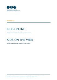 KIDS ONLINE KIDS ON THE WEB - GIM