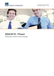 KIDICAP P5 - PTravel - GiP