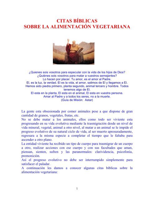 Citas Biblicas Sobre La Alimentacion Vegetariana Mision Rahma En