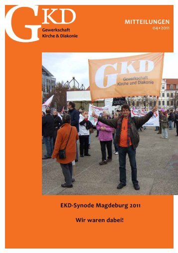 Mitteilungen 4-11.pdf - GKD - Gewerkschaft Kirche und Diakonie