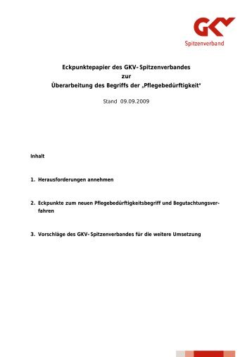 PDF, 131 KB - GKV-Spitzenverband