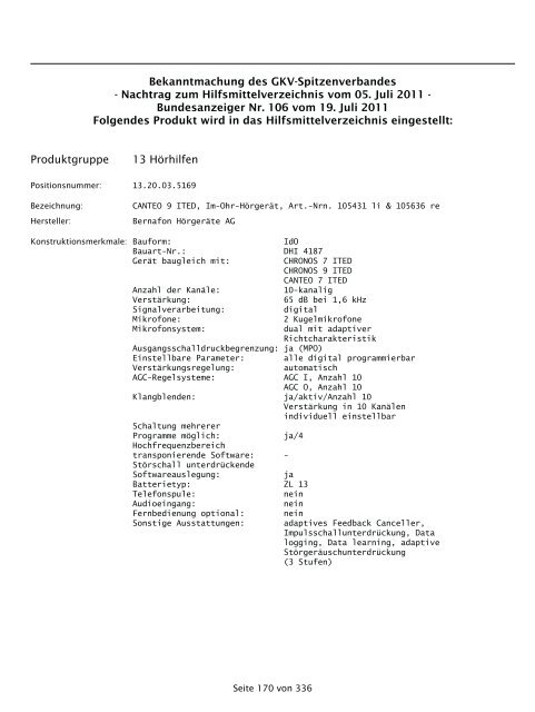 Hilfsmittel (PDF, 1,2 MB) - GKV-Spitzenverband