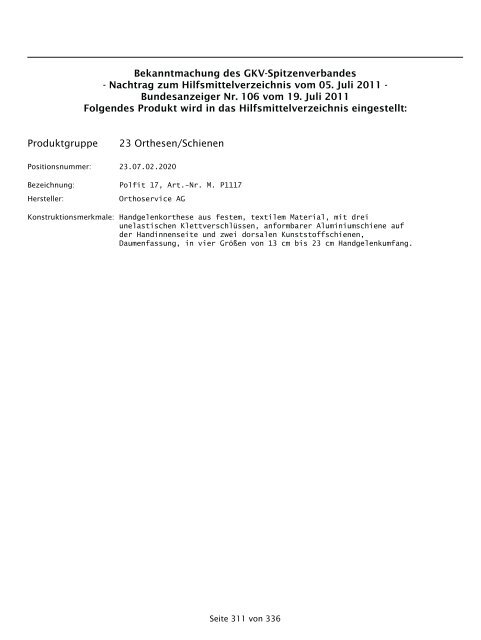 Hilfsmittel (PDF, 1,2 MB) - GKV-Spitzenverband