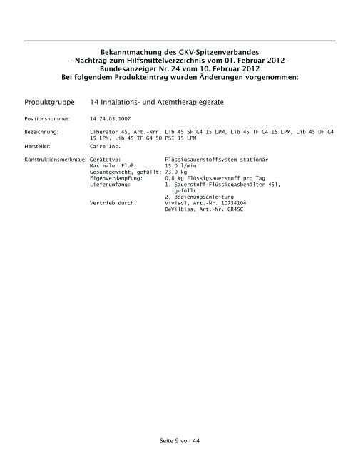 Hilfsmittel (PDF, 141 KB) - GKV-Spitzenverband
