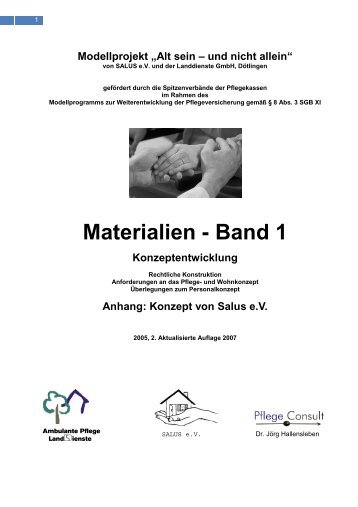 Materialien - Band 1 Konzeptentwicklung - GKV-Spitzenverband
