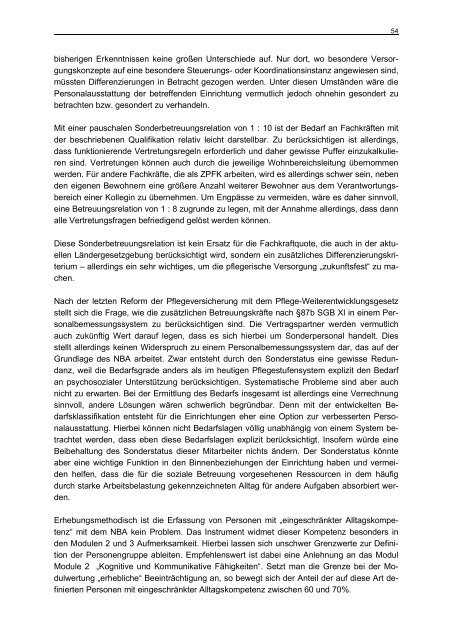 20110804_Bewertung Personalbemessung - GKV-Spitzenverband