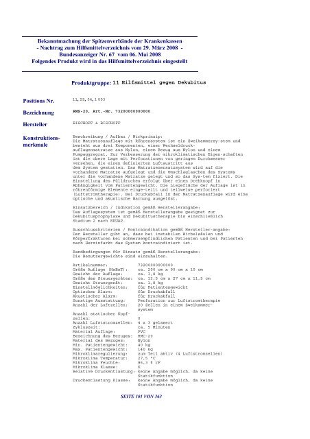 Hilfsmittel (PDF, 701 KB) - GKV-Spitzenverband