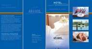 Hotelbroschüre - Hotel Aramis