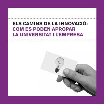 3. Els camins de la innovació - Fundació Josep Irla