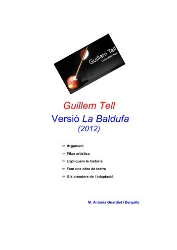 Guillem Tell Versió La Baldufa - Gran Teatre del Liceu