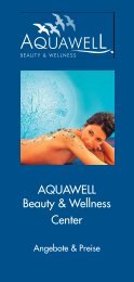 Wellness-Broschüre (PDF) - Aquamaris Strandresidenz Rügen