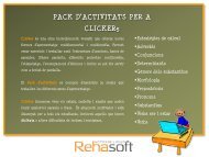 pack d'activitats per a clicker5 - Rehasoft