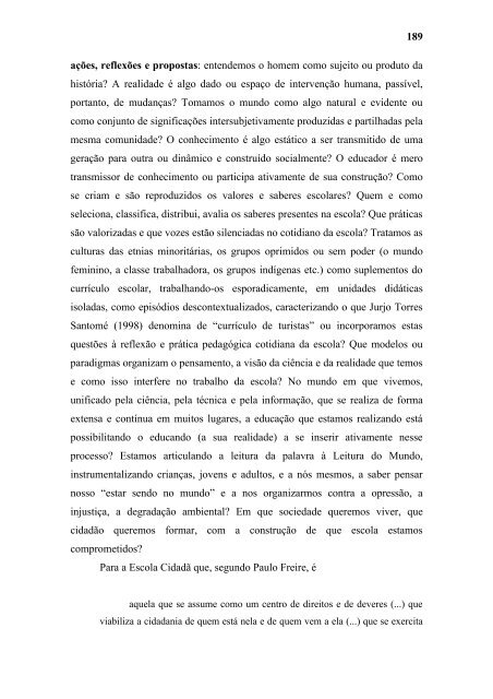 LEITURA DO MUNDO - Instituto Paulo Freire