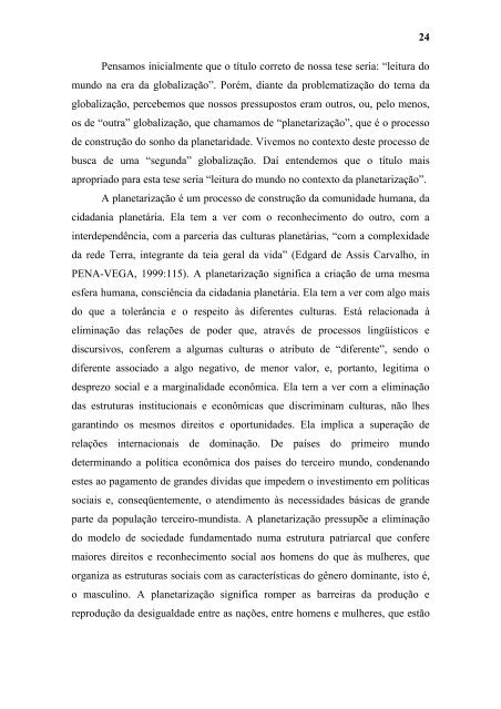 LEITURA DO MUNDO - Instituto Paulo Freire