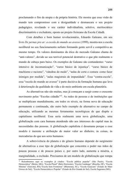 LEITURA DO MUNDO - Instituto Paulo Freire