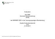 Evaluation des DMP Koronare Herzerkrankung (KHK ... - Barmer GEK