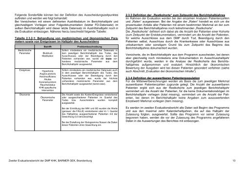 Evaluation des DMP Koronare Herzerkrankung (KHK ... - Barmer GEK