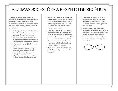 CURSO DE REGÊNCIA