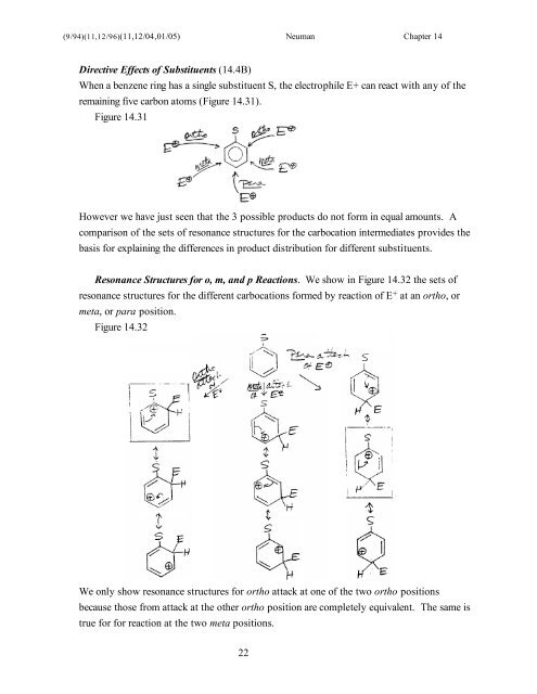 14: Substituent Effects