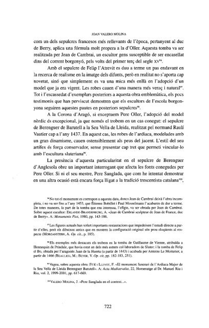 Sepulcre de Berenguer d'Anglesola i els seus - Raco