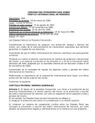 convencion interamericana sobre el trafico internacional de menores