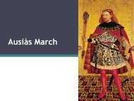 Ausiàs March (Gandia, 1397- València, 1459) - materdeivalencia