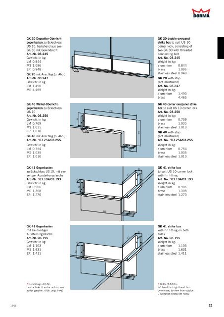 DORMA Universal