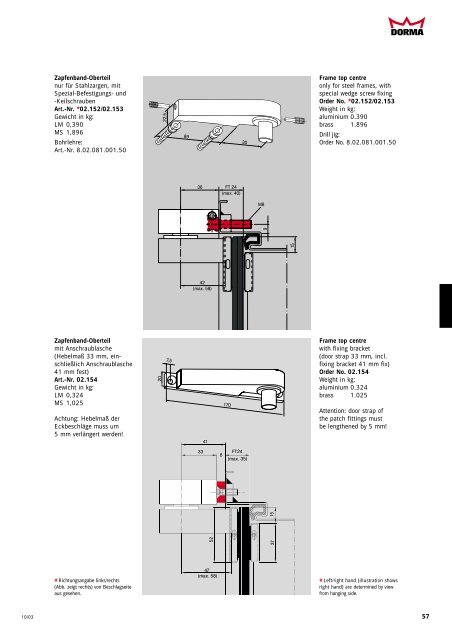 Dorma Anschlagtüren-Katalog (2,02 MB)