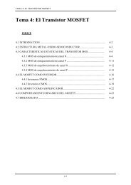 Tema 4: El Transistor MOSFET - Hispavila.com