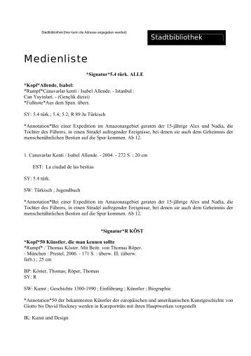 Handbuch in der Stilart Klassisch - Babenhausen