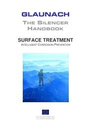Surface Treatment - GLAUNACH Vent Silencers