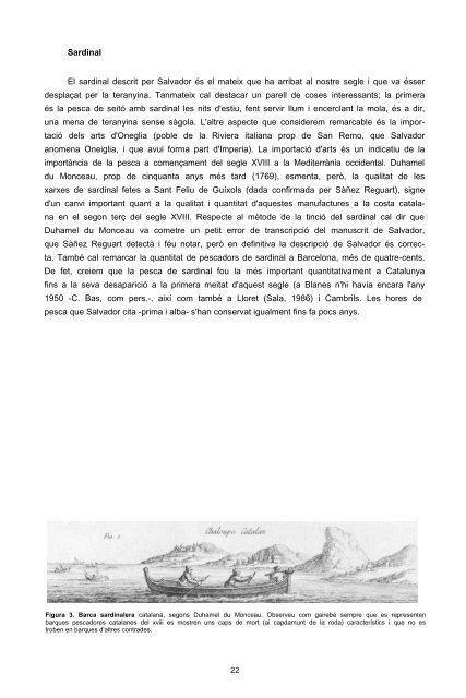 La pesca a Catalunya el 1722 segons un manuscrit de Joan Salvador